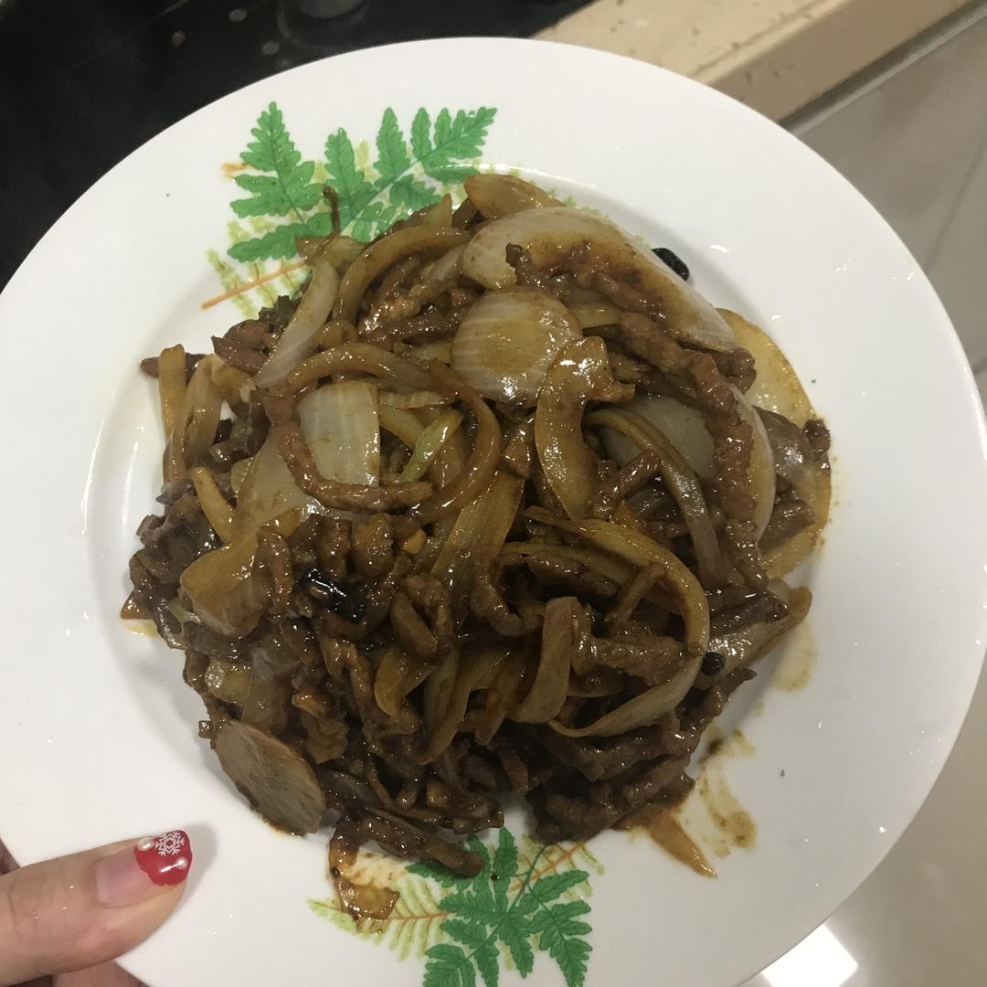 超下饭-洋葱青椒牛肉丝