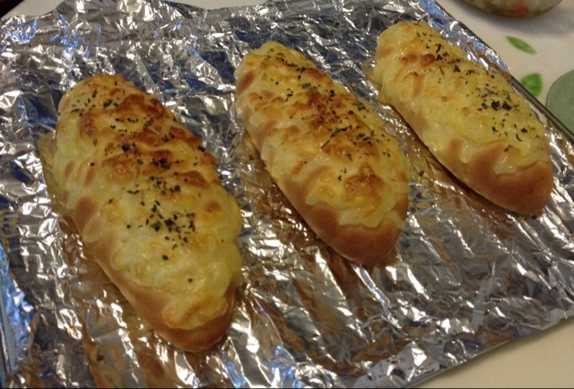 香葱芝士面包条