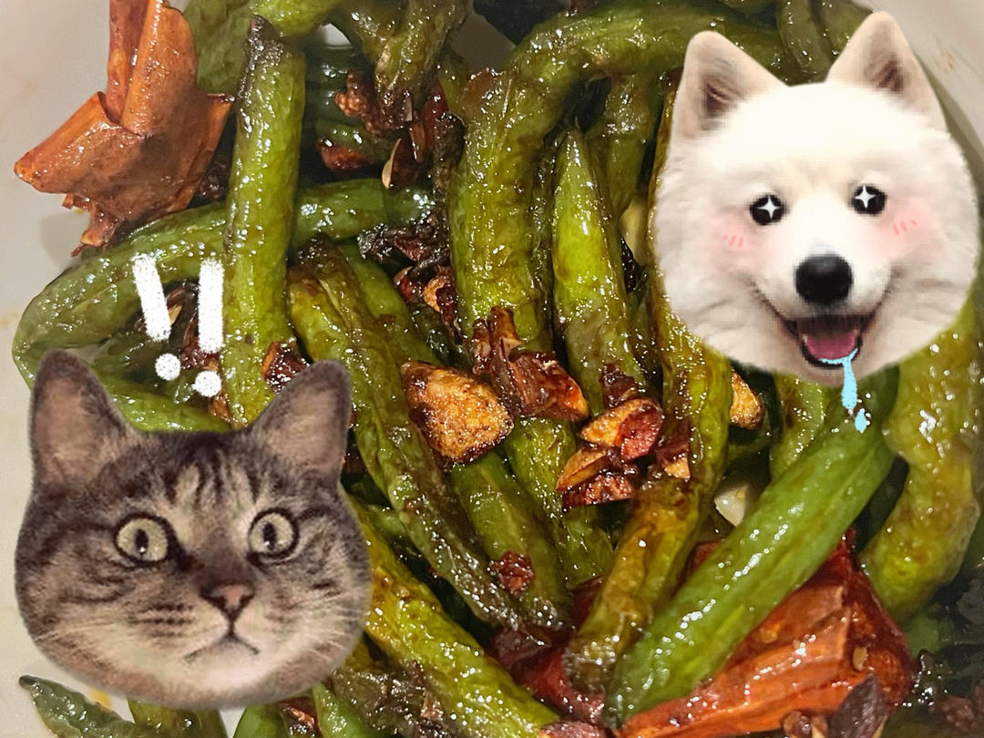 超好吃的干煸豆角