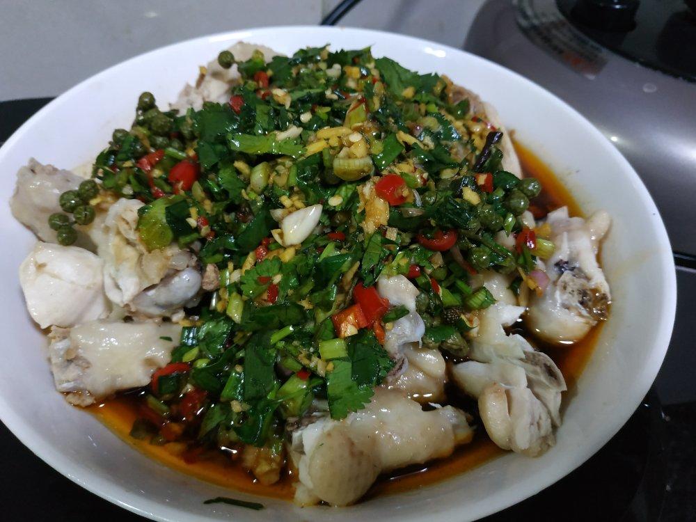 香辣口水鸡