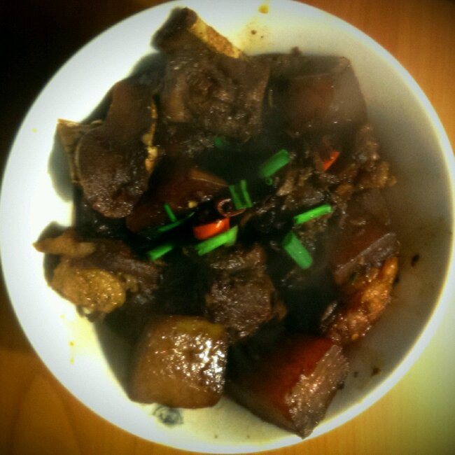 红烧羊肉萝卜