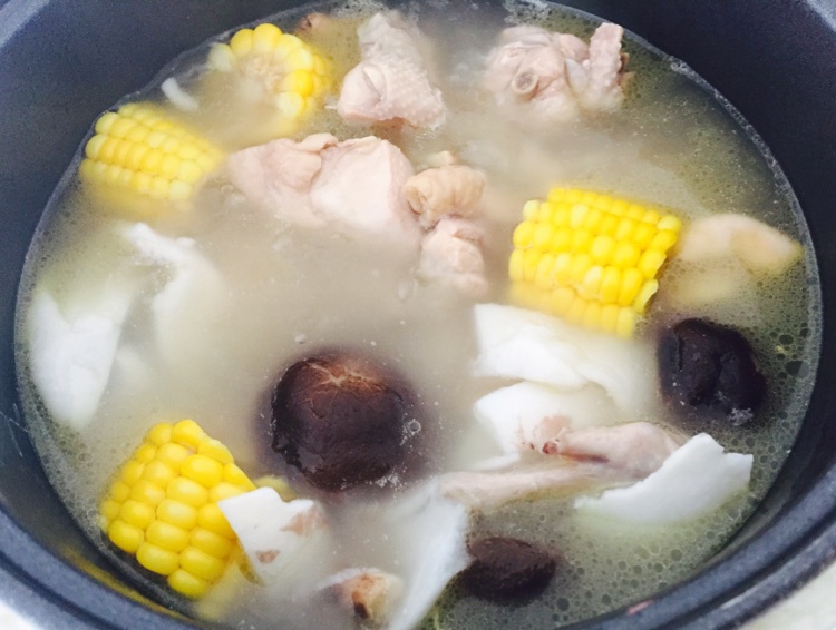 原味椰汁炖鸡汤