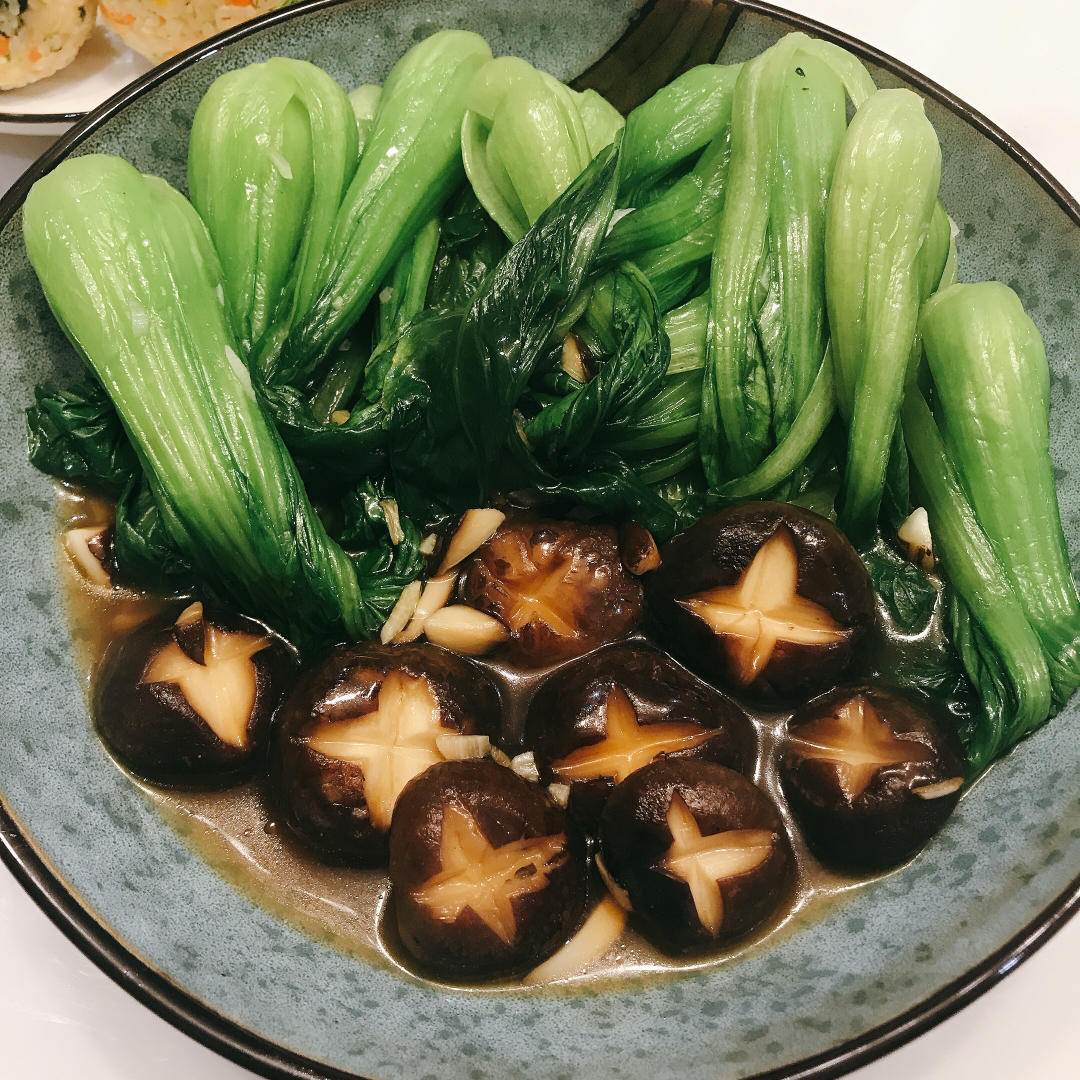 蚝油香菇小油菜