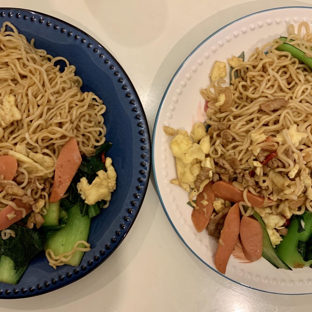 肉丝炒面