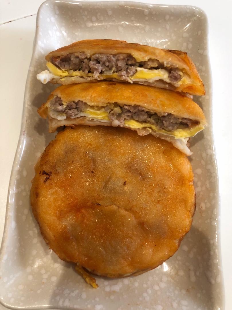 鸡蛋汉堡（蛋堡）鸡蛋饼