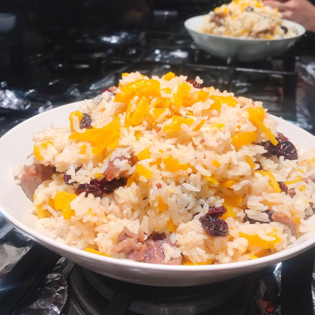 新疆羊肉抓饭