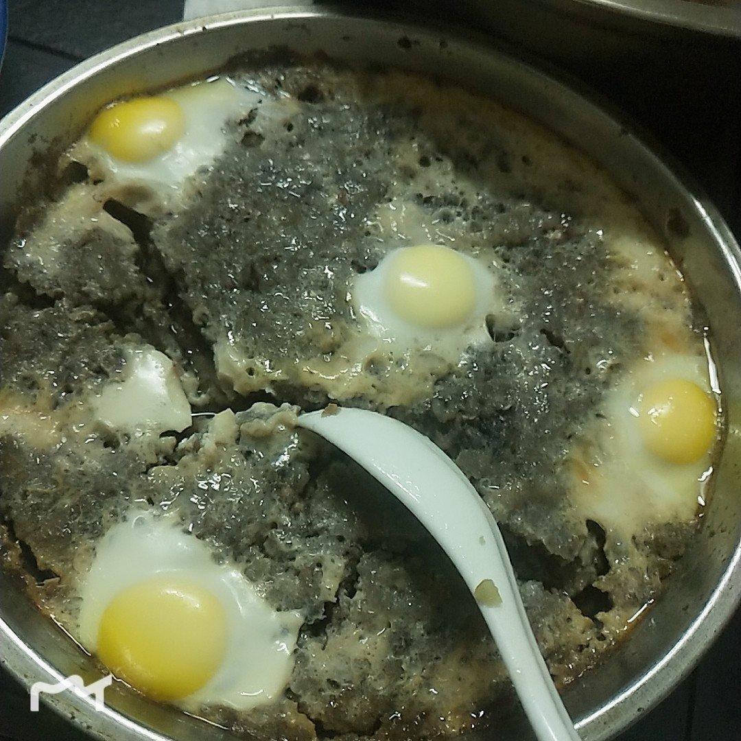 伴饭良菜——咸鱿鱼蒸肉饼