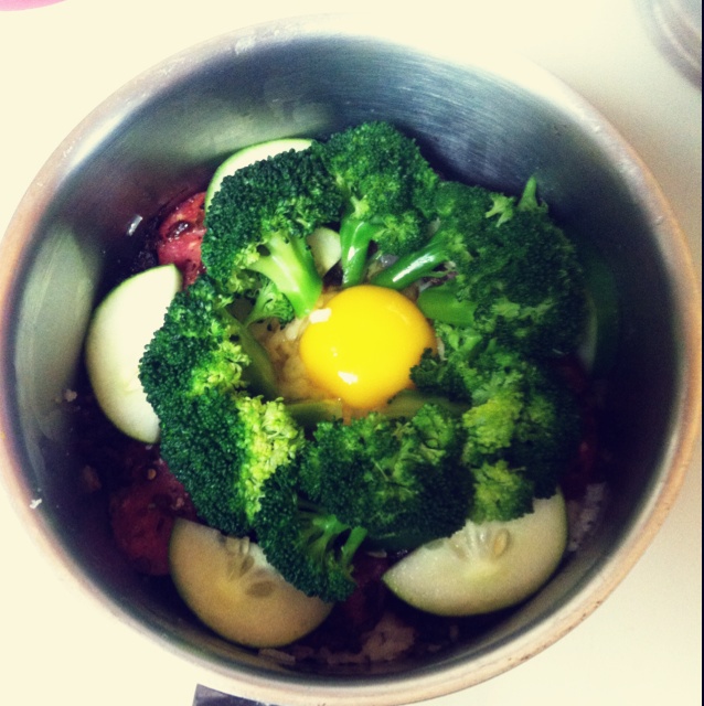 腊肠煲仔饭