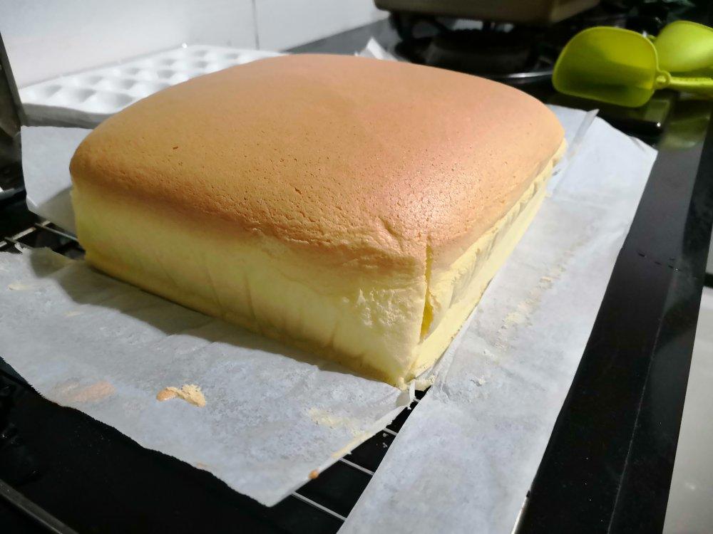 古早味蛋糕....烫面水浴法