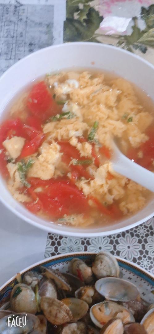 好喝到爆的西红柿鸡蛋汤