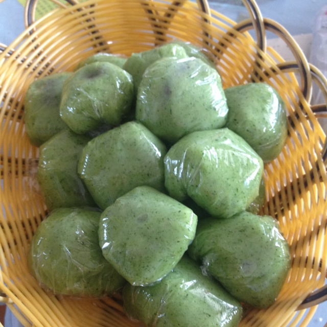 自制青团