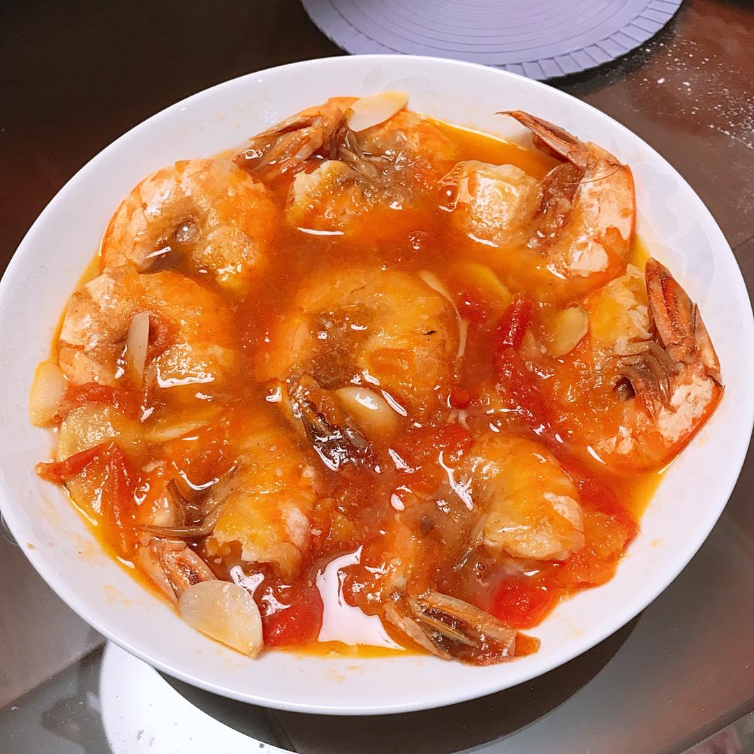 黄晓明茄汁大虾－中餐厅