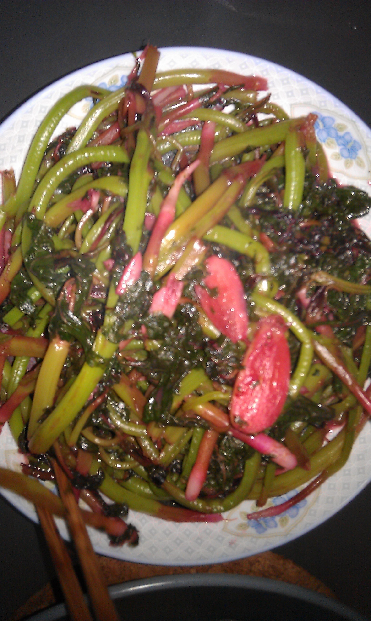 炒苋菜