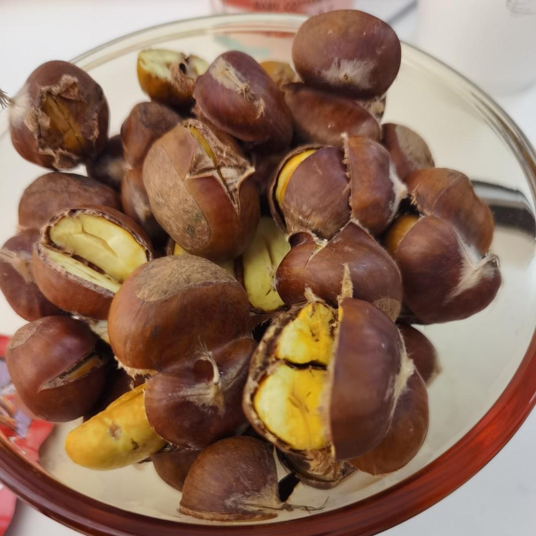 不用炒不用糖的“糖炒栗子”