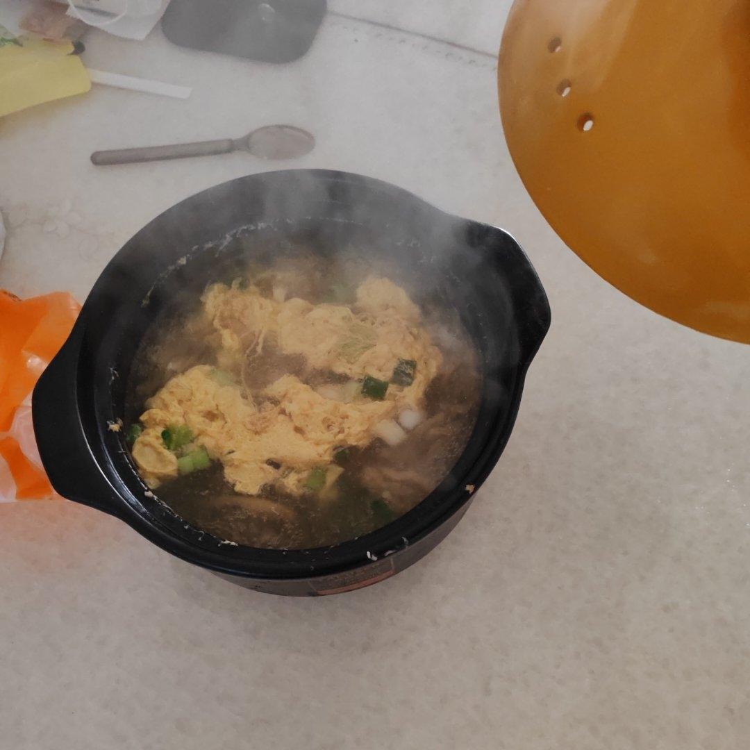 榨菜肉丝蛋汤