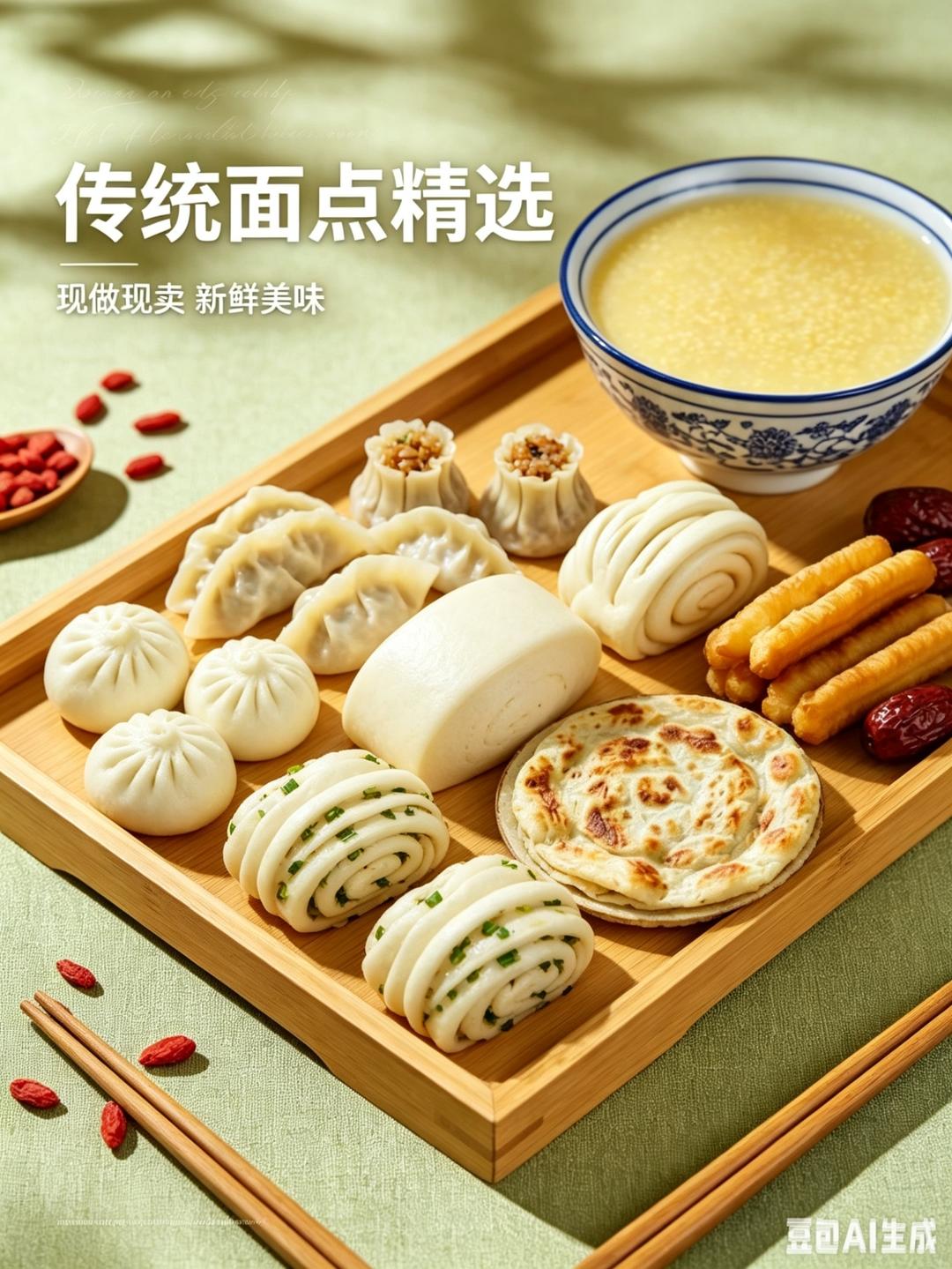 各种面食面粉调配