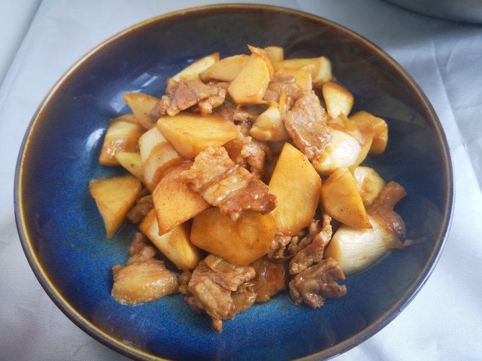 油焖茭白和你们做的区别