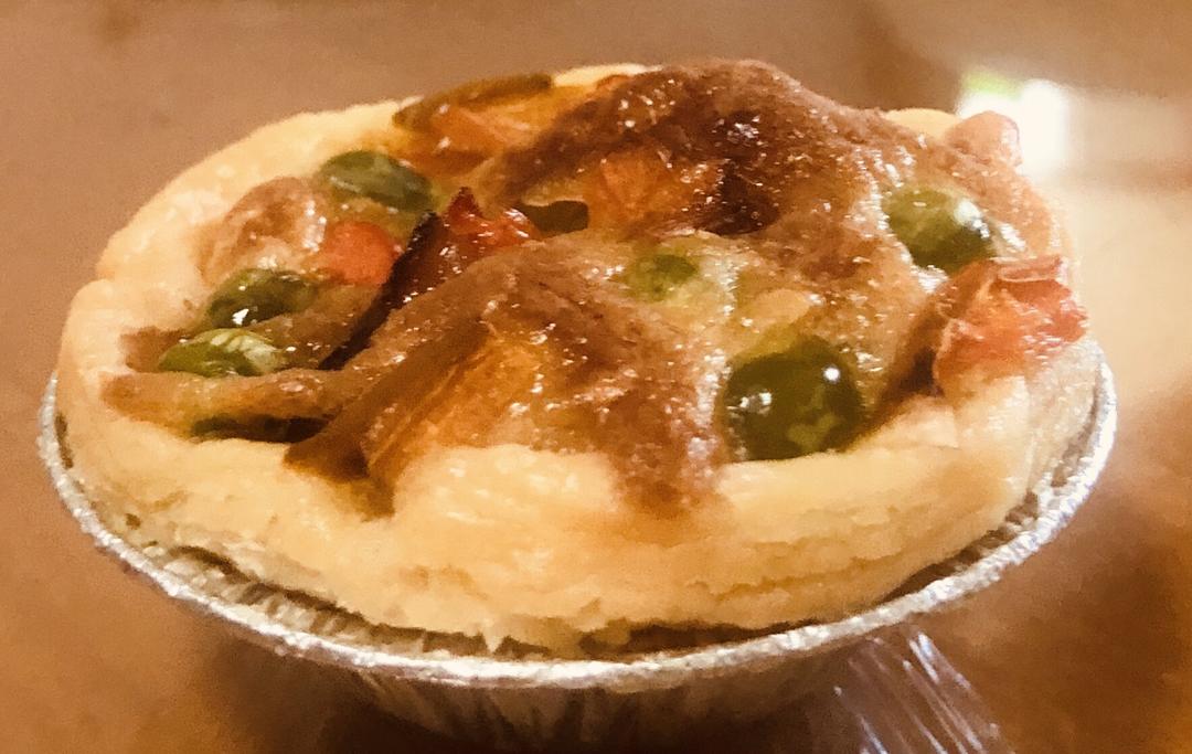 咸香蛋挞的做法