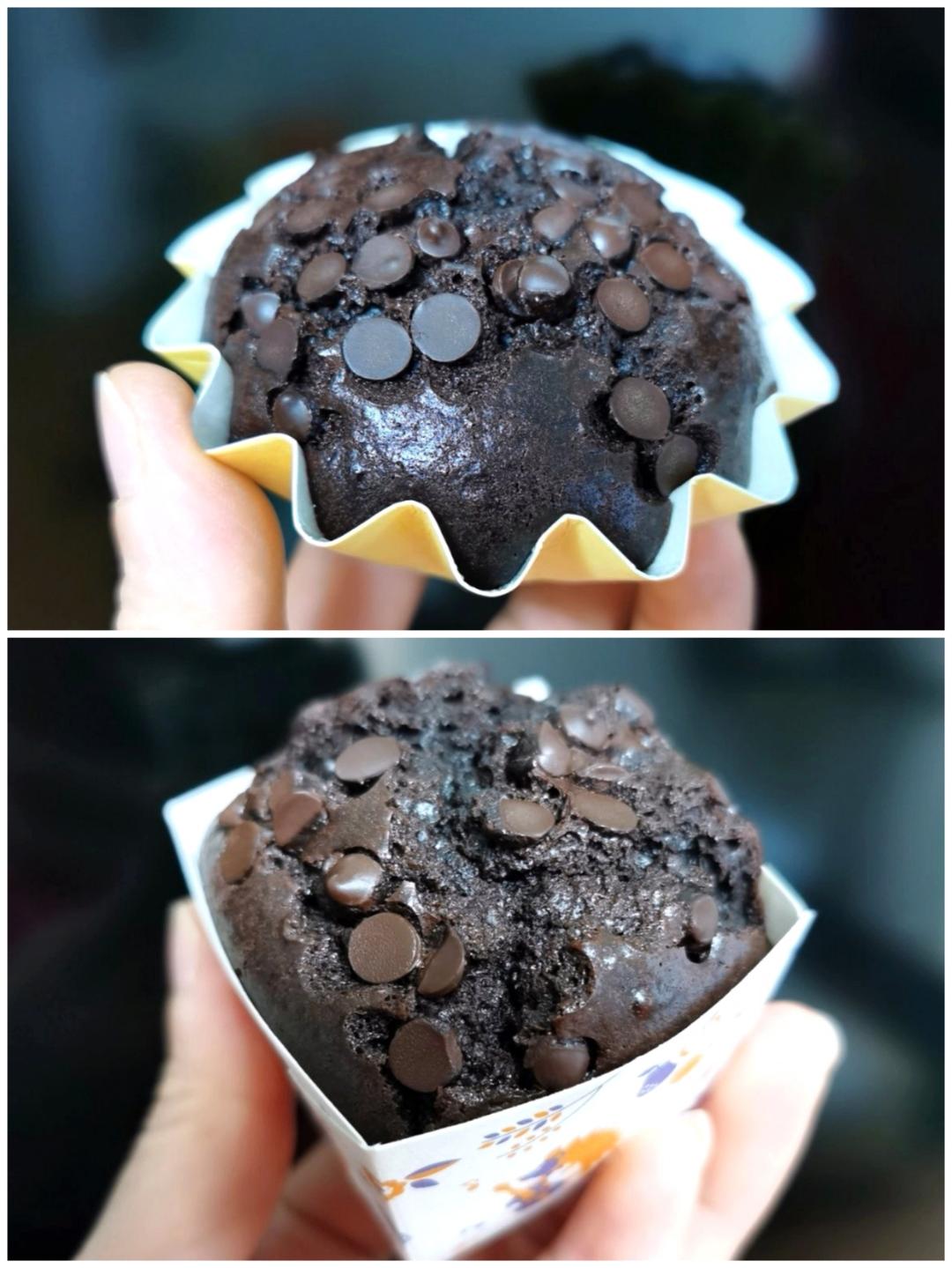 在家做巧克力蘑菇头麦芬蛋糕🍫