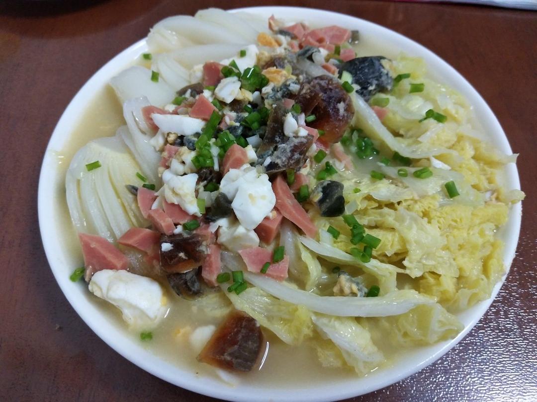 六脚海星做的上汤娃娃菜