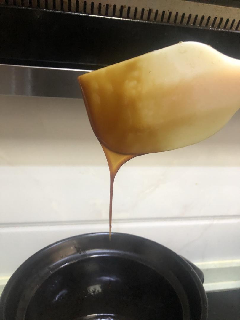 做小份量（125克）的阿胶糕食材比例