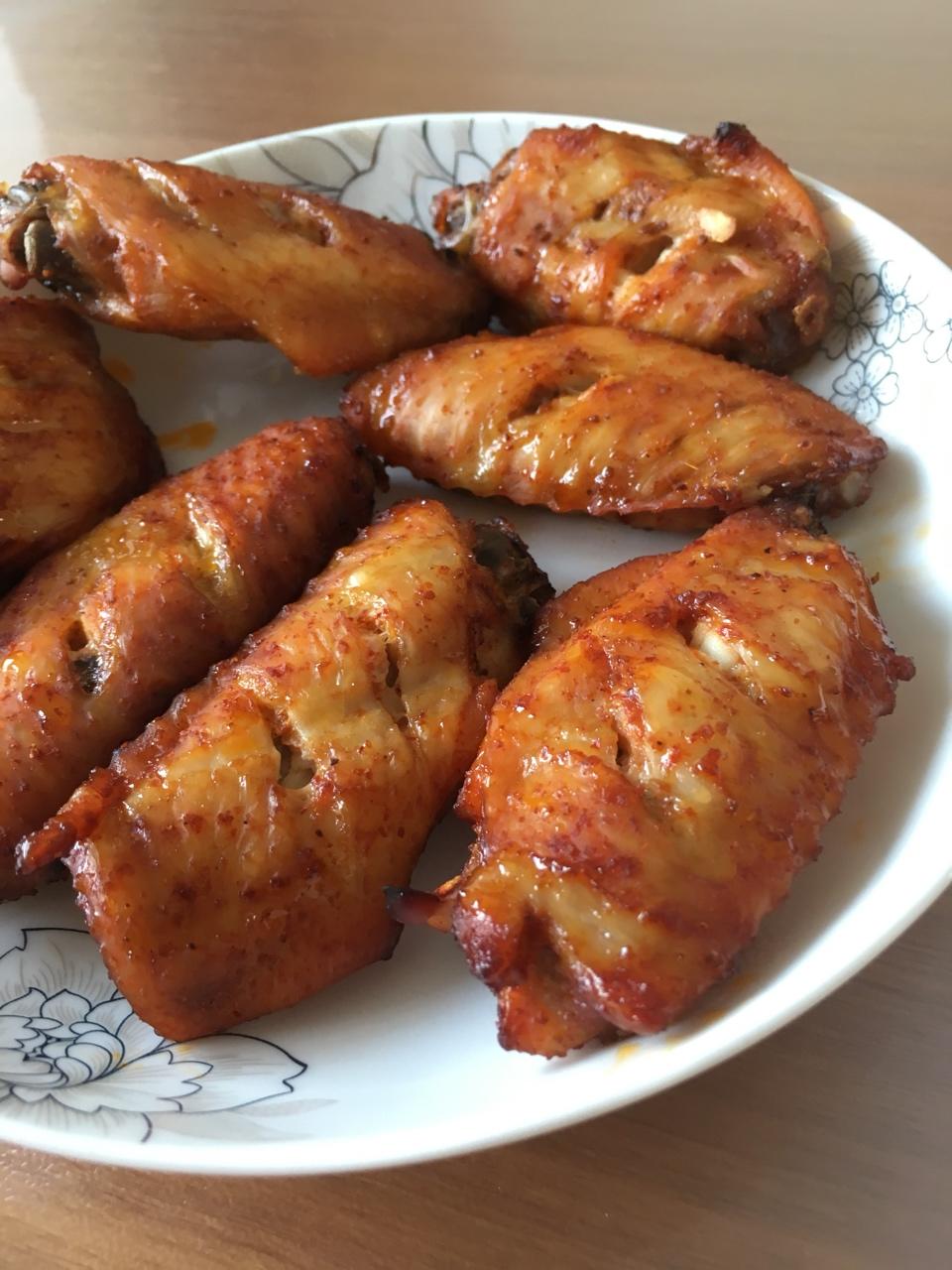 蜜汁烤鸡翅（烤箱版奥尔良烤翅）【诱食】