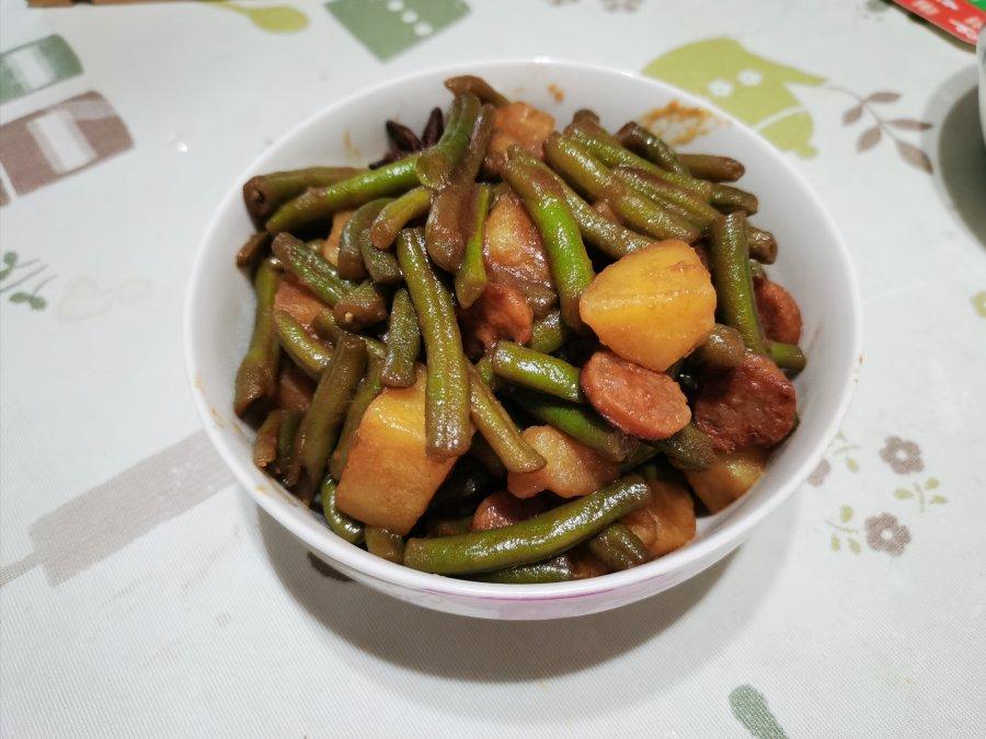四季豆烧土豆