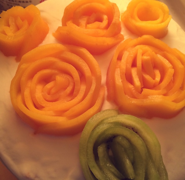 一朵芒果花