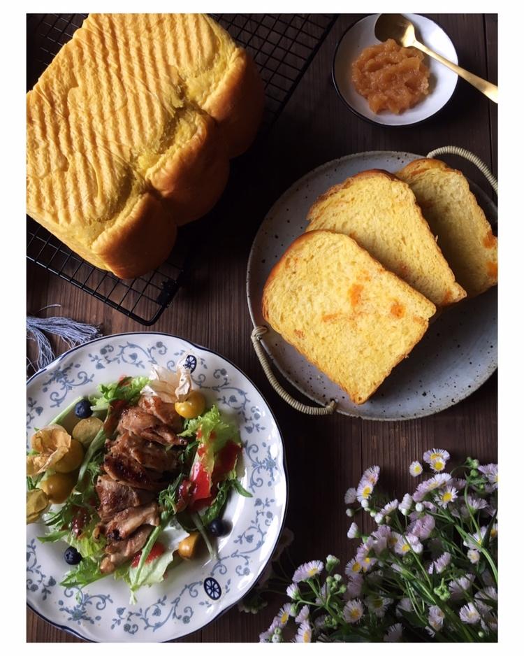 🎃double大伯南瓜（乳酪）吐司|金秋的颜色