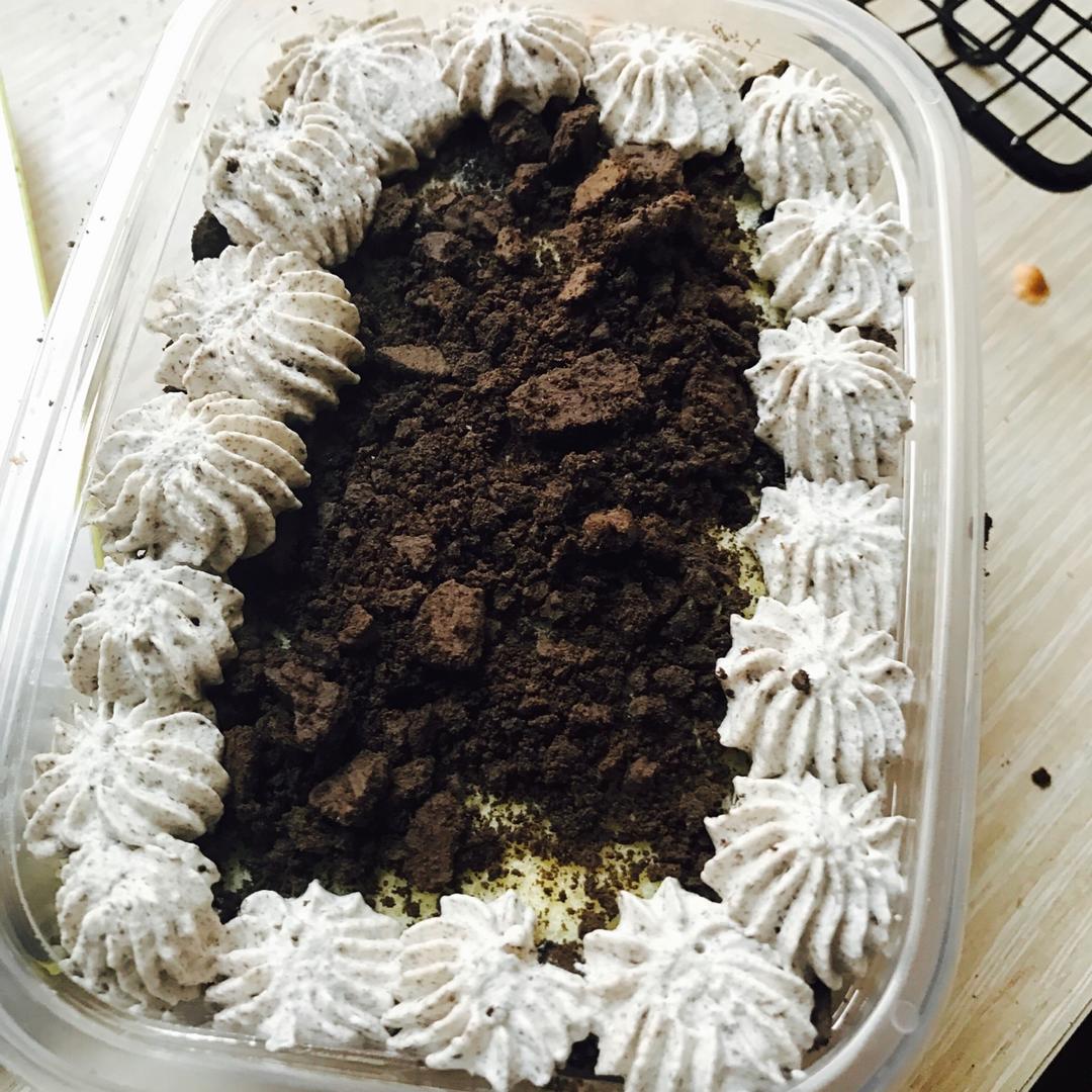 好吃到流泪的奥利奥咸奶油盒子蛋糕