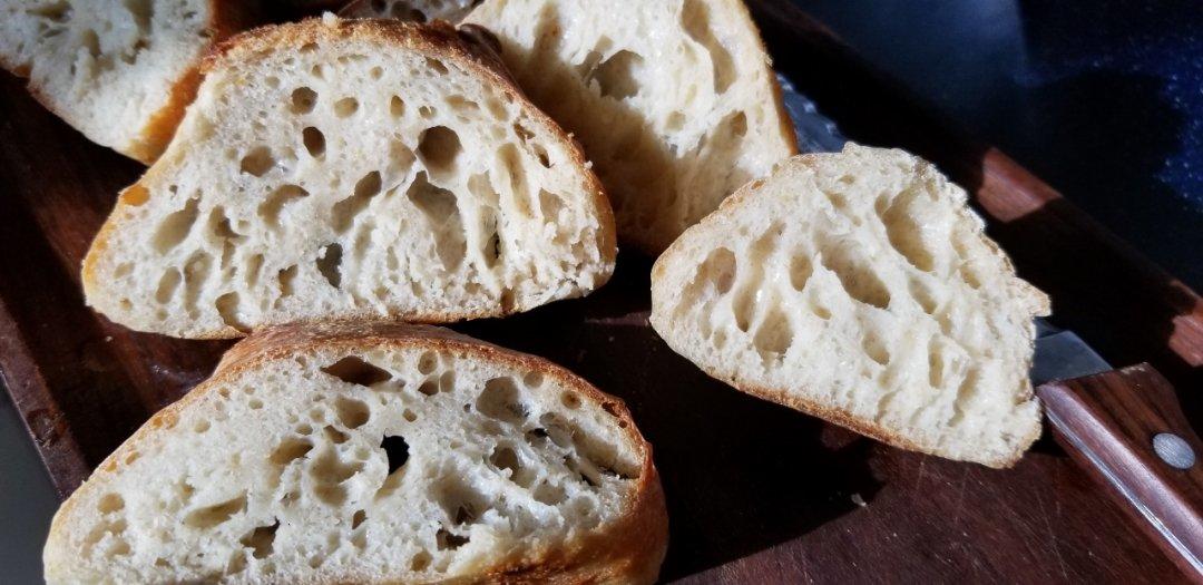 最简单的欧包发面法·只需5分钟搅一搅❗️真不揉面