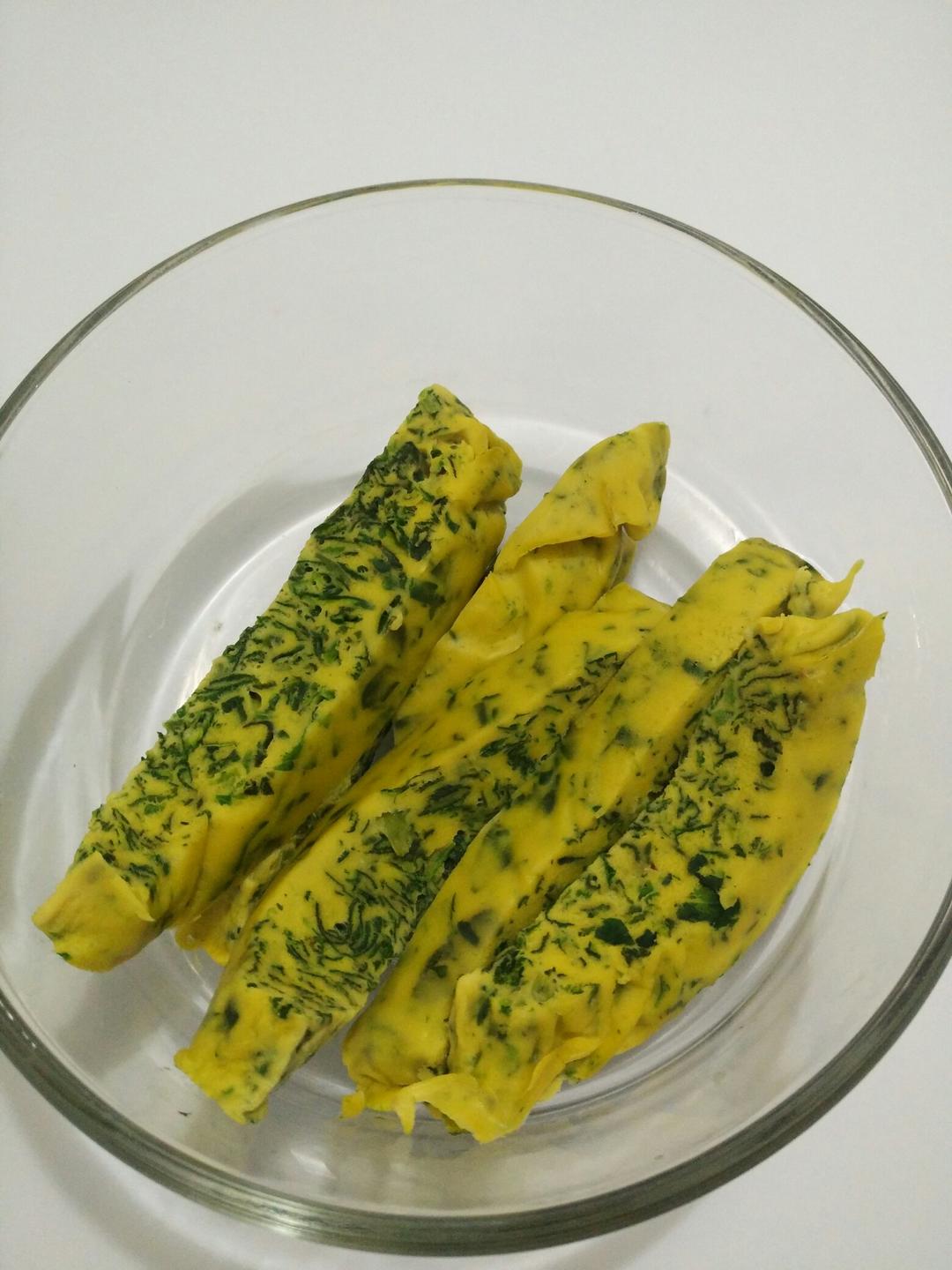 【快手辅食】菠菜蒸鸡蛋糕（12m+）