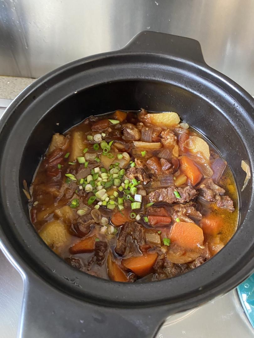 番茄土豆炖牛腩