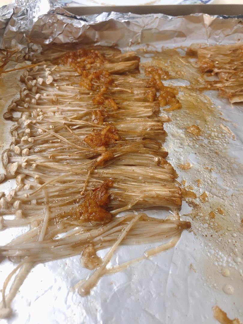 蒜蓉烤金针菇