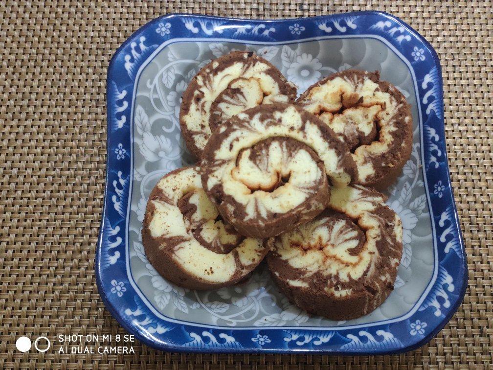 可可戚风蛋糕卷