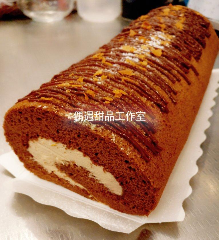 不怕消泡的巧克力蛋糕卷&可可戚风