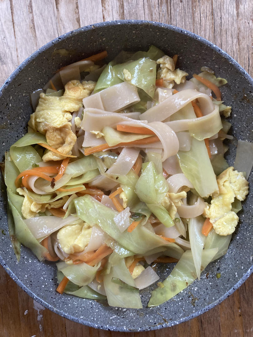 包菜炒面