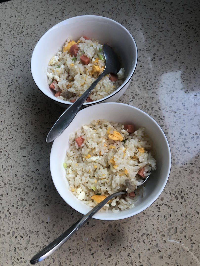 美丽富贵的金银炒饭