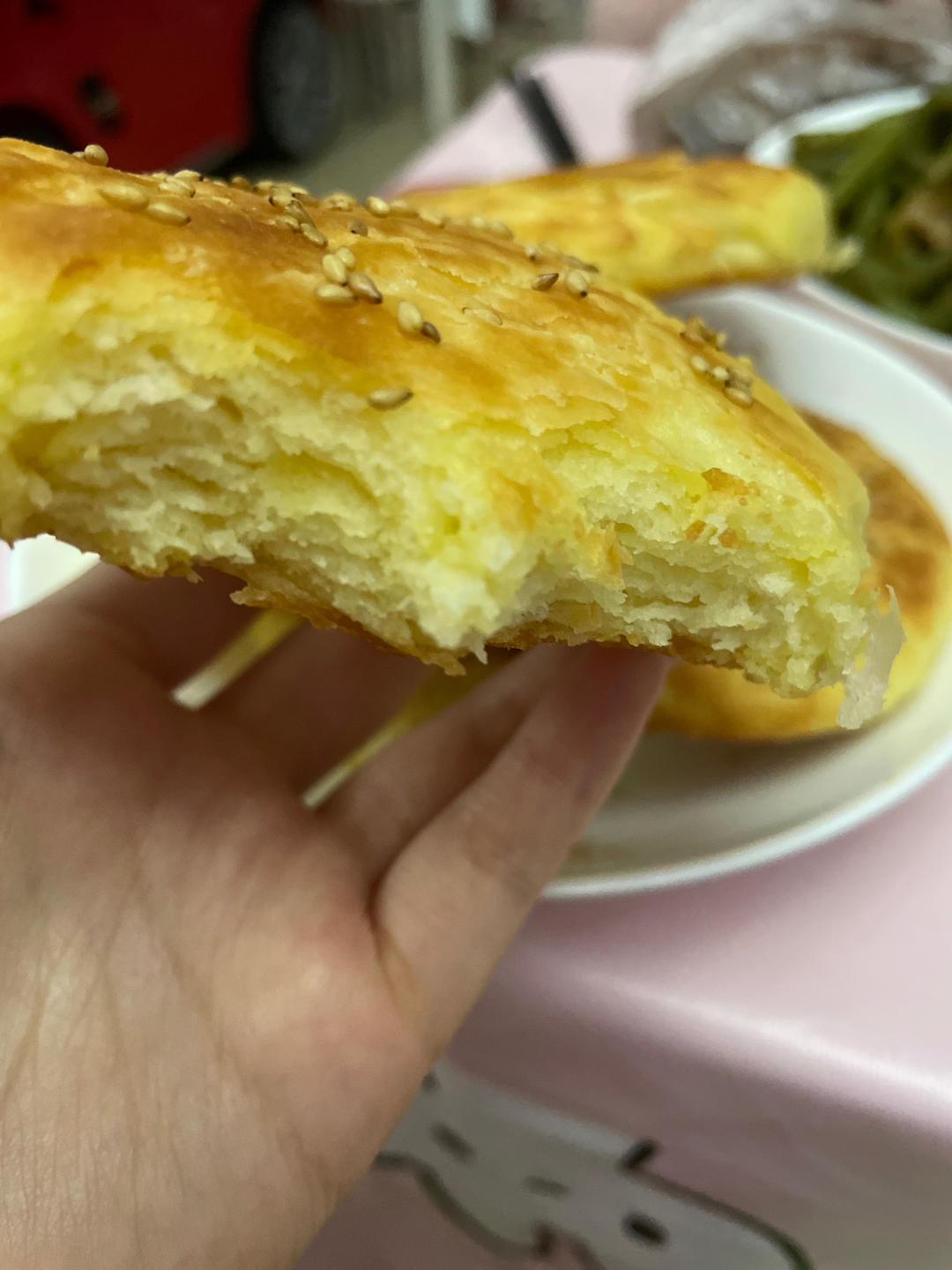 油盐千层烧饼
