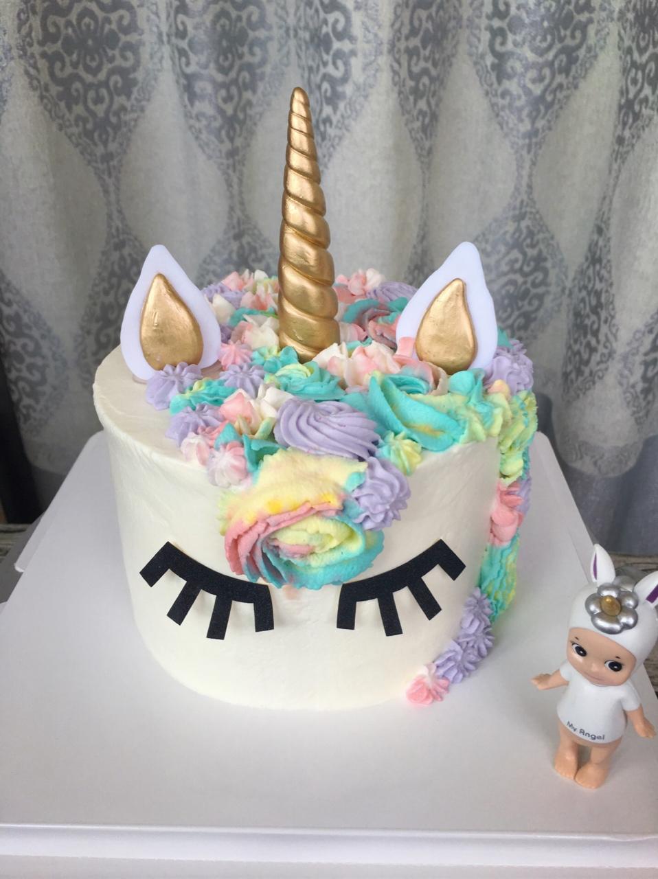 独角兽蛋糕视频 Unicorn cake