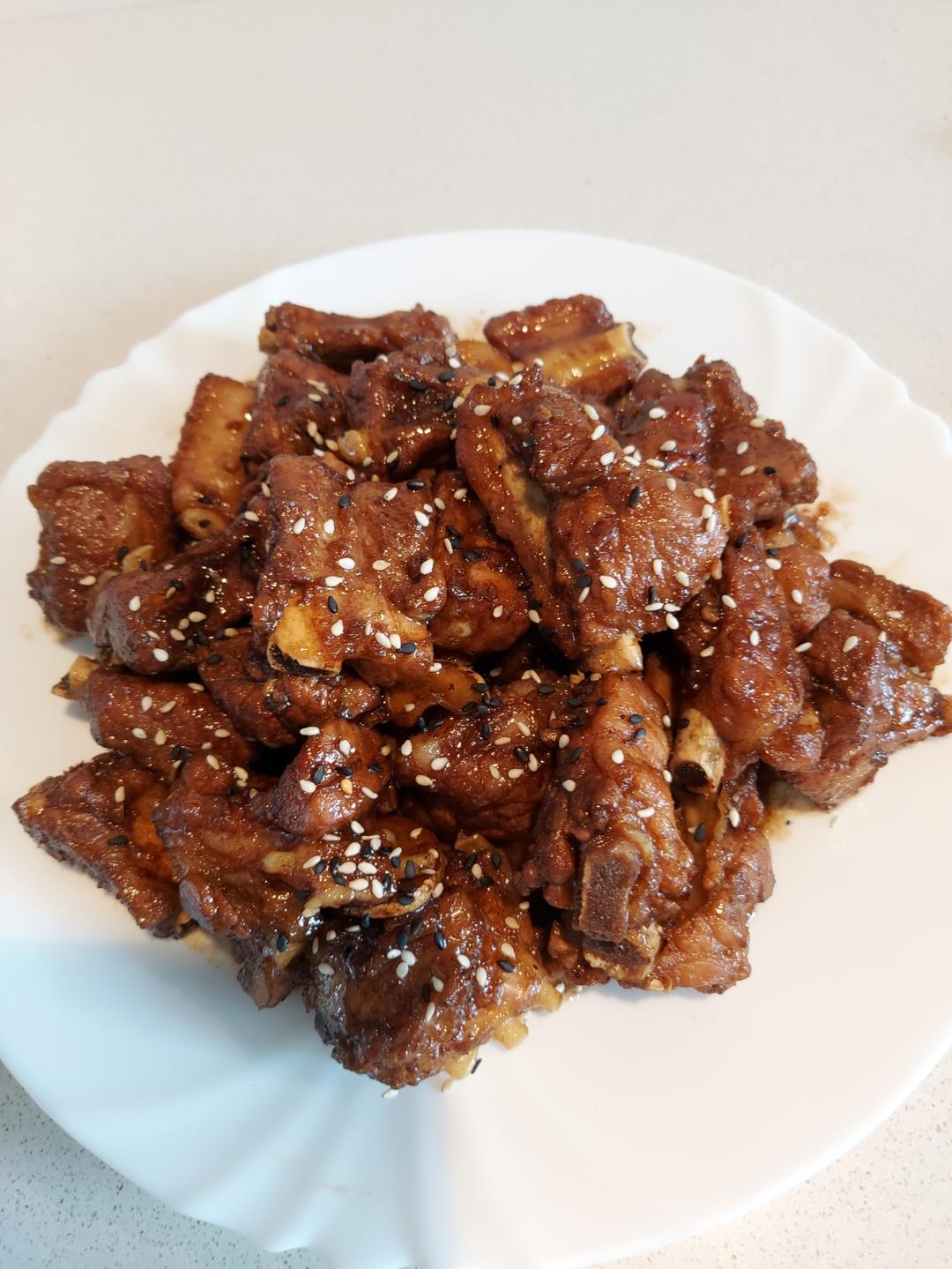 懒人版糖醋排骨
