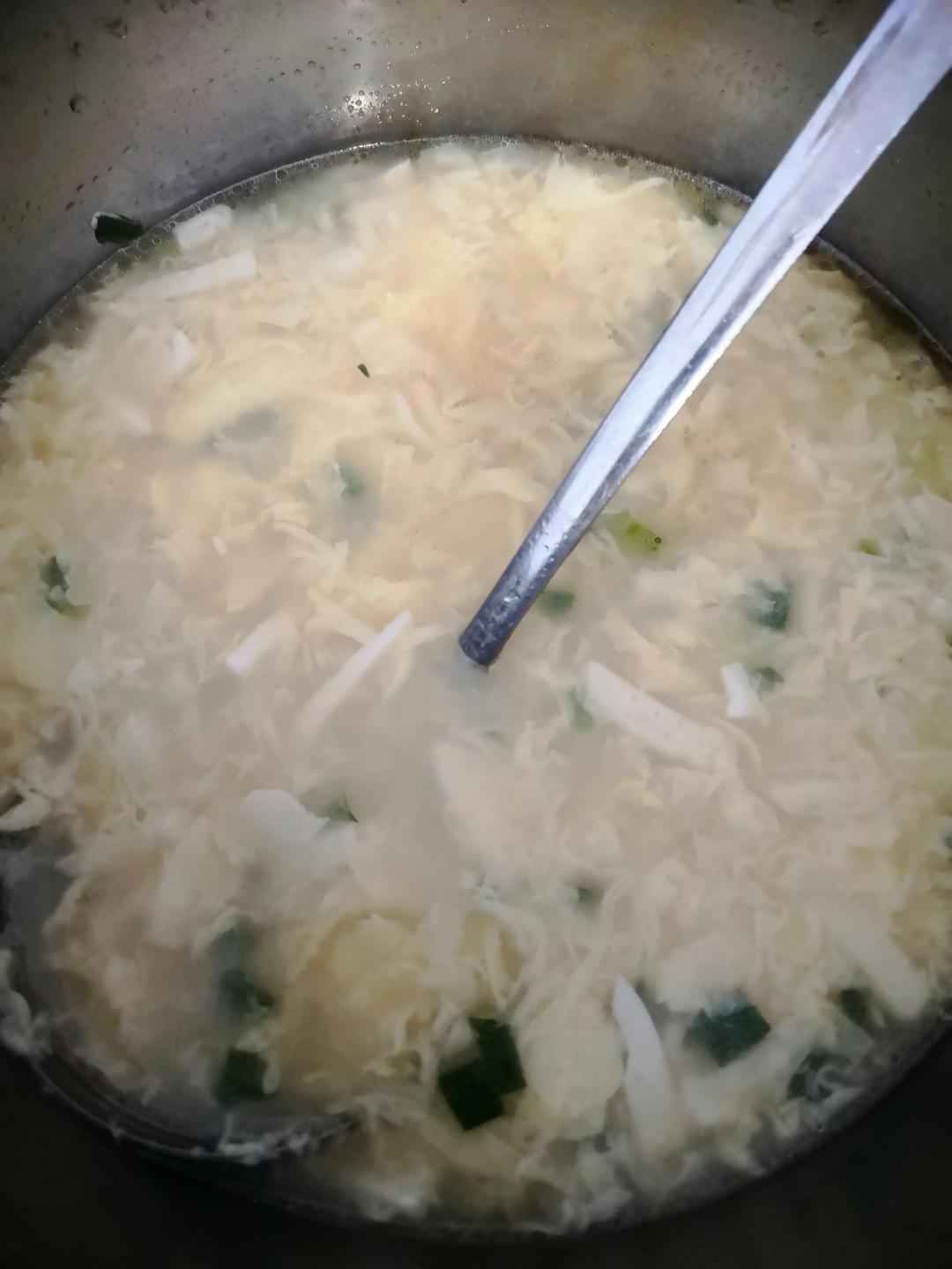 内酯豆腐鸡蛋汤（简单快手）