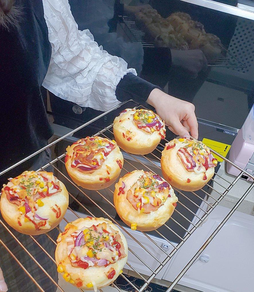 洋葱火腿片（培根）面包