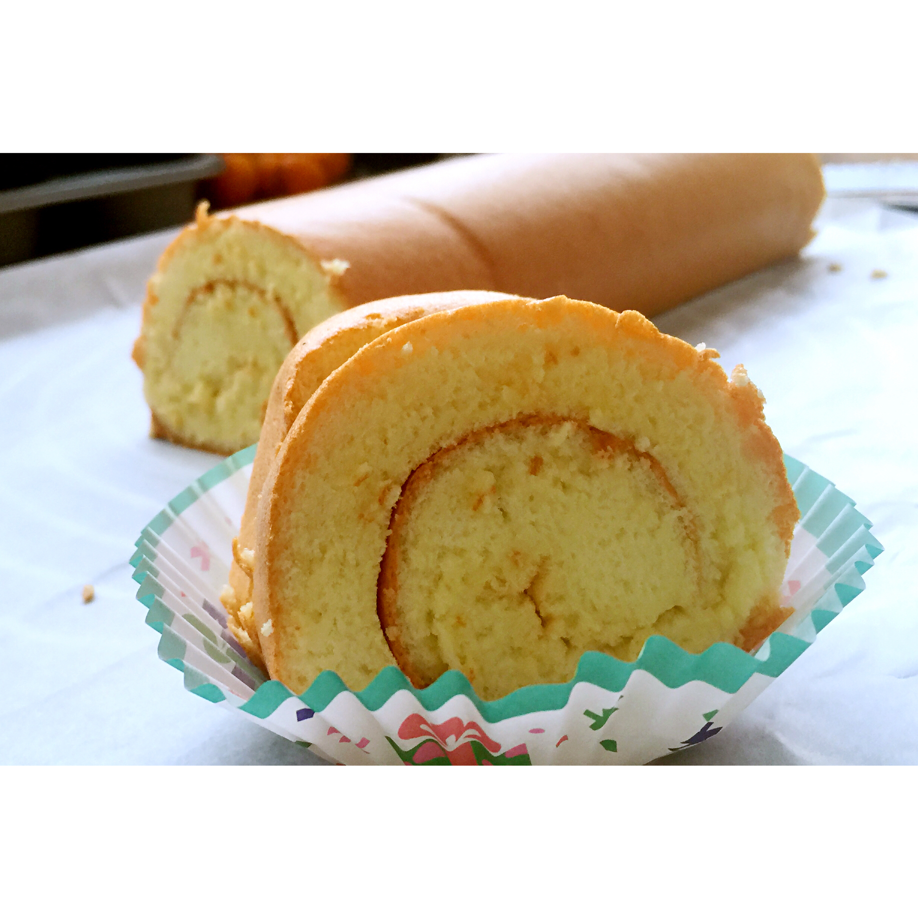 原味蛋糕卷