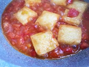 健康营养餐——番茄炖豆腐的做法 步骤3