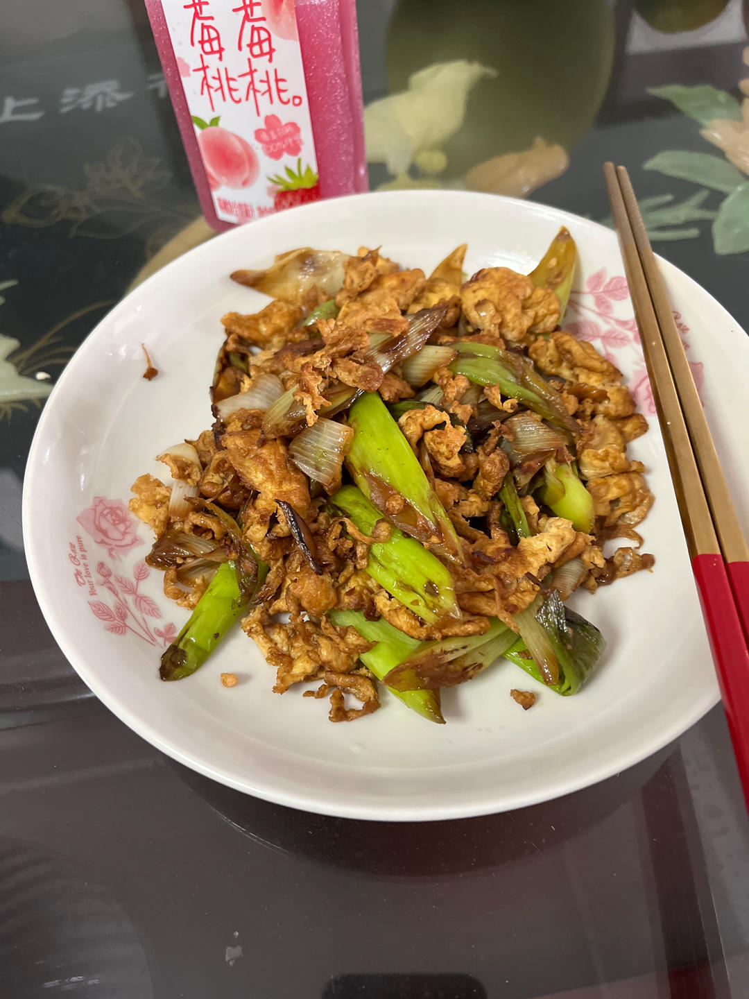 超下饭的大葱炒鸡蛋