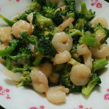 西兰花虾仁