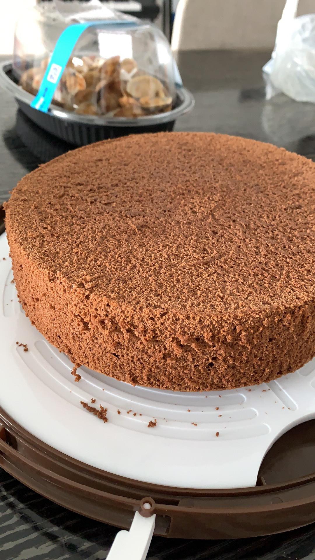 巧克力戚风的做法