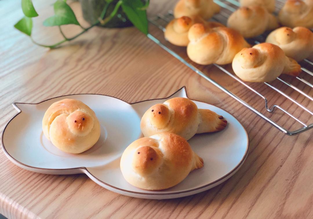 纯奶手撕吐司的做法 步骤1