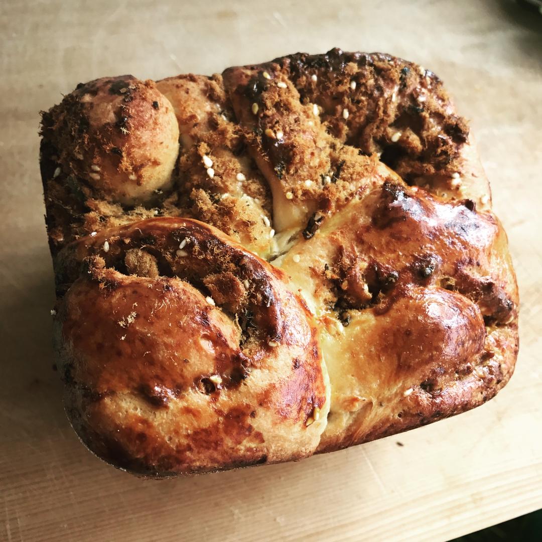 海苔肉松吐司(松下面包机版）